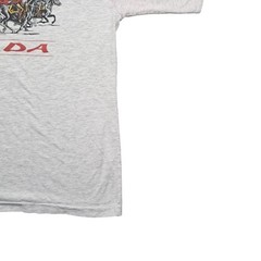 Canada T Shirt Large Men’s White Cotton Vintage Single Stitch Tourist