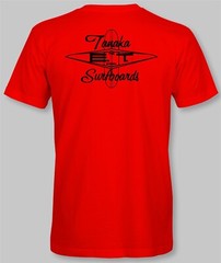 E.T. ERNIE TANAKA SURFBOARDS Retro T-Shirt surf surfing california hawaii