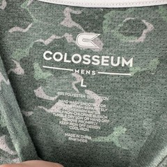 NEW Bemidji State Beavers T-Shirt Mens Large Green Camo Athetic Tee Colosseum
