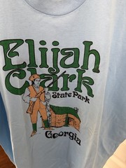 Vintage Elijah Clark State Park T-Shirt XXL USA Rare Historic State