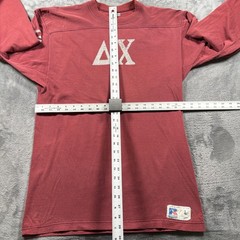 Vintage Russell Athletic Shirt Mens Large Red Delta Chi Feoatcbroaga Fraternity