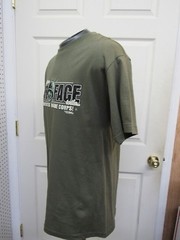 Vintage US Marine Corps T Shirt Ooo Raah! Show Your War Face 7.62 Design Large