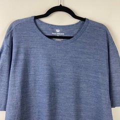 Mack Weldon T Shirt Mens XXL Blue Short Sleeve Performance Stretch