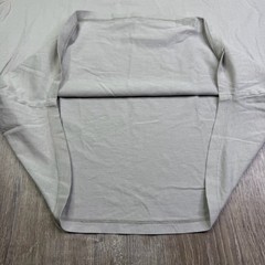 Wellen Mens Gray Henley Neck Long Sleeve 2 Button Comfy Regular T-Shirt Size XL