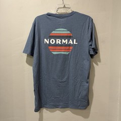 The Normal Brand Pocket T Shirt Mens Size Large Blue Cotton Short Sleeve Basic