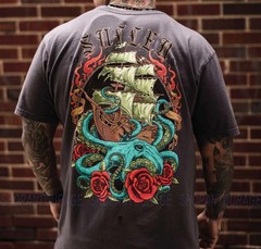 Sullen Art Collective Rough Sea Premium Fit SCM6576 Short Sleeve T-shirt For Men