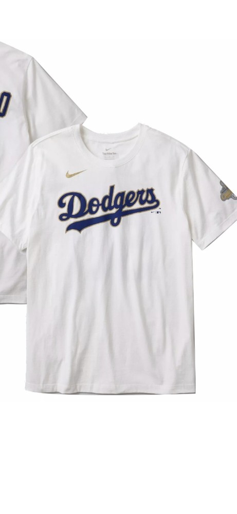 NWT Yoshinobu Yamamoto Dodgers Nike 2025 World Series Champions Shirt Large