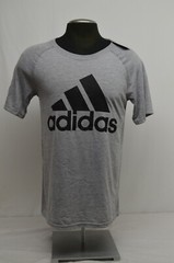 NEW Adidas ‘ULTIMATE TEE’ Size – MED – T-Shirt BIG LOGO Gray
