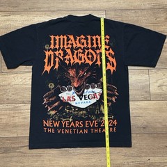 Imagine Dragons 2024 The Venetian Exclusive Official Tour Merch T Shirt Adult S