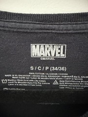 Marvel Men’s S Black Venom Logo Graphic Cotton Crew Neck Short Sleeve Tee