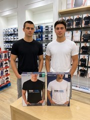 32 Degrees Cool Mens 3 Pack Crew Neck T Shirt Moisture Wicking