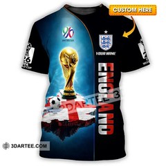 New 3D Unisex Shirt – Custom England World Cup 2026 3D Shirt VK13898