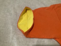 Vintage 90s Two-Tone Orange & Yellow T Shirt Size Large