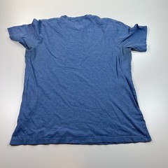Travis Mathew Graphic Shirt Mens Large Blue Crew Neck Golf Cart Casual