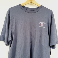 NWT Travis Mathew T-Shirt Mens Blue Bromerica Graphic Tee Size Large