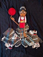 Nike x Jordan T-Shirt Men 2XL Black Spike Lee “Mars Blackmon” Tee Front Print
