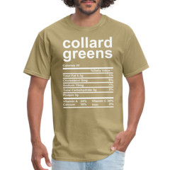 Collard Greens Nutrition Facts T-Shirt