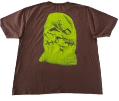 Travis Scott T Shirt XL Brown JackBoys 2 A2 Tee NEW *sleeve hole