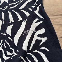 VINTAGE LIQUID BLUE ZEBRA TEE