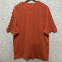 Tommy Bahama Mens Short Sleeve T Shirt Sz 2XL? Orange Crewneck Textured Pattern