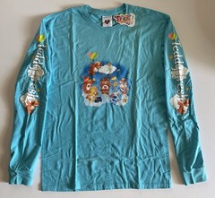 Teddy Fresh CARE BEARS Clounds Long Slevee Blue New