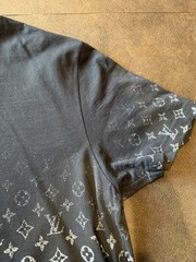 Louis Vuitton Monogram Gradient T-Shirt Black Men’s Size L With Receipt!