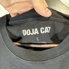 Doja Cat Scarlet Tour USA Black Graphic T Shirt Size L Made in USA