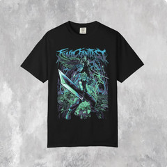 Graphic T-shirt Final Fantasy Vintage T-Shirt Japanese Classic Video Game Tshirt