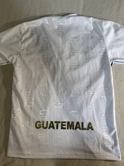 Vintage Guatemala Umbro Futbol Soccer Jersey White Size Medium 90s Nostalgia