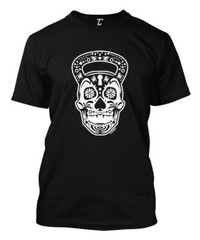 Kettlebell Skull – Exercise Gym Workout Fitness Weights Men’s T-shirt