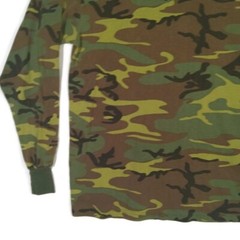 Rothco Camouflage T-Shirt Mens XL Multicolor Long Sleeve Crew Neck Cotton Blend