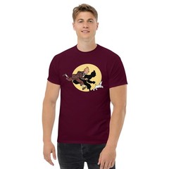 Tintin on the run Unisex classic tee