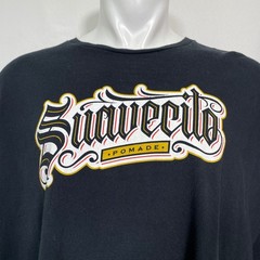 Suavecito Santo Roble Pomade Sugar Skull Black Cotton T-Shirt Men’s 4XL