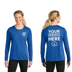 Custom Printed A4 Womens Cooling Performance Long Sleeve Tee Gift For Him S-3XL