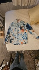 S.R. Studio LA CA size Small MEN’S HAND-DYED T.R.B. SOTO OVERSIZED SHIRT