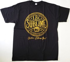 SUBLIME T-shirt LBC Ska Punk Long Beach Cali Tee Adult Men Black New