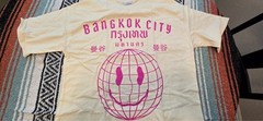 Vintage style Bangkok City graphic T-shirt Size L New Made in Thailand Cotton