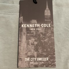 Kenneth Cole Men’s Small City Dweller Collection Logo Crew Neck Tee Shirt NEW