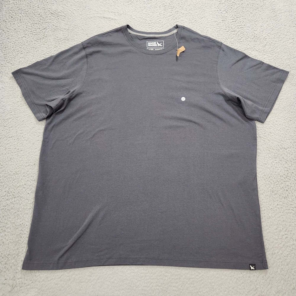 Eddie Bauer Shirt Mens T3XL Gray Classic Fit Short Sleeve Everyday Legend Tee