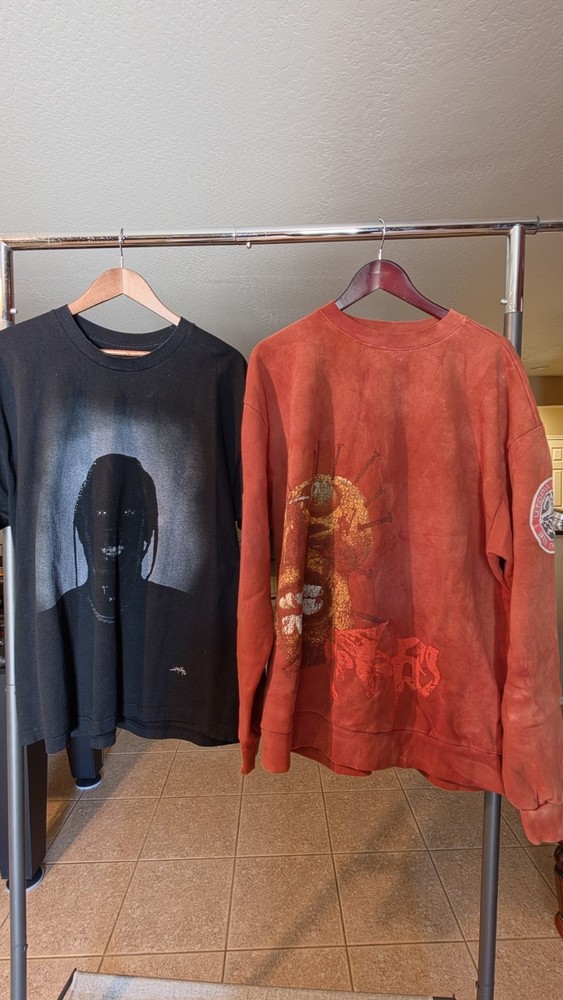 ​Travis Scott Utopia I Know Black XL Shirt, Rust Crewneck, CD Zine #5 + Tour Bag