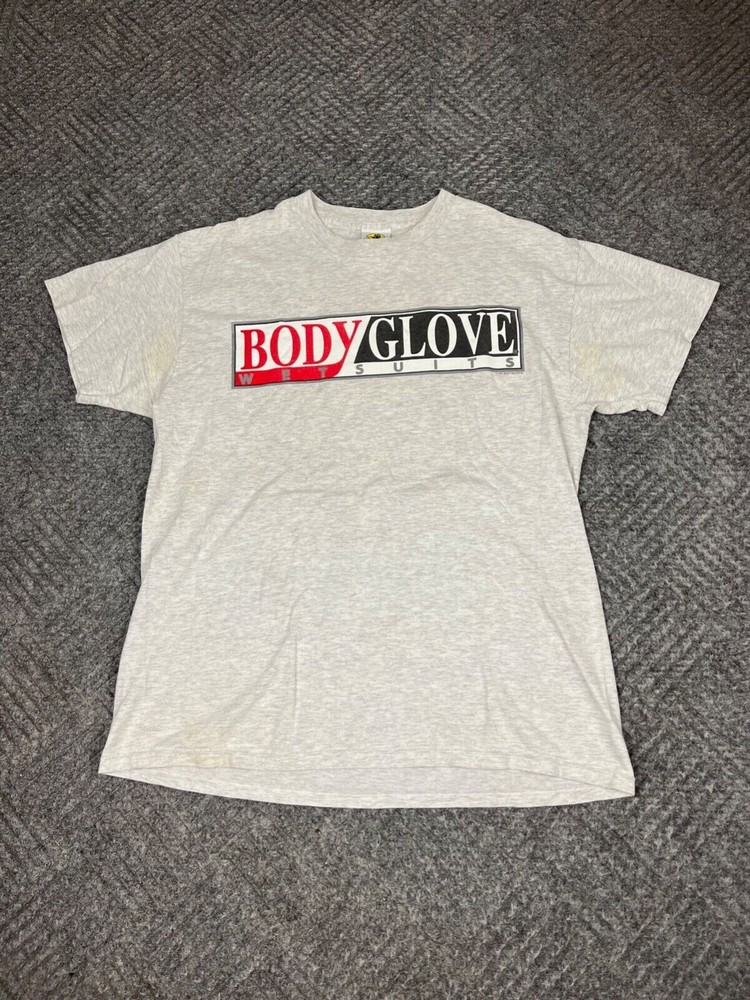 Vintage 90s Body Glove T Shirt Mens Large Surf Surfing Ocean Beach Sea Adult