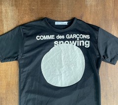 COMME des GARCONS Snowing Tee Made in France