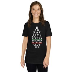 Old School Hip Hop Music Rap Legends Eye Chart 90s Hip Hop Shirt