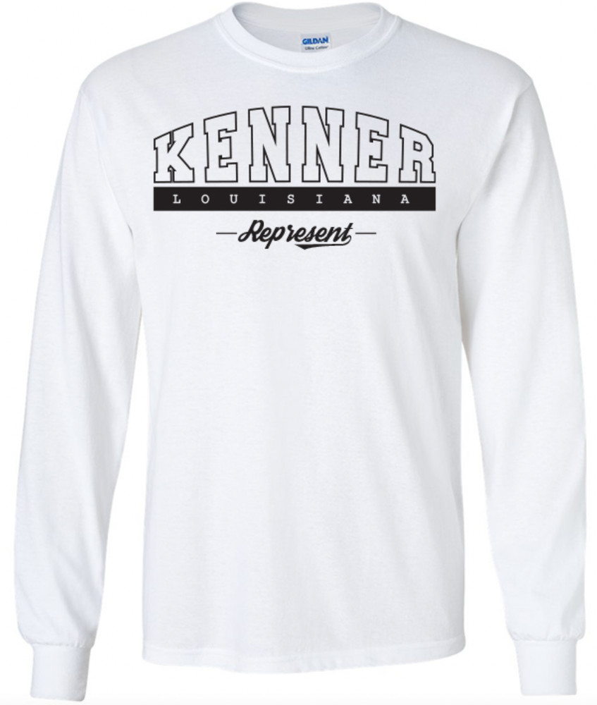 Kenner Louisiana T-Shirt Long Sleeve Graphic tee