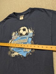 2011 Youth Soccer National Presidents Cup Des Moines Iowa Size Medium Blue