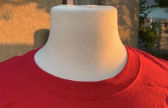 Hanes T-Shirts, 100% Cotton, Red Sz. XL/TG/XG