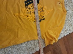 Jordan Air Jordan Jumpman Logo Yellow Graphic Print Crew Neck Tee Men’s L