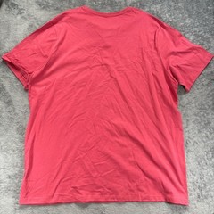 Harbor Bay Men’s 3XLT One Pocket Henley Short Sleeve Tee Coral Red NEW