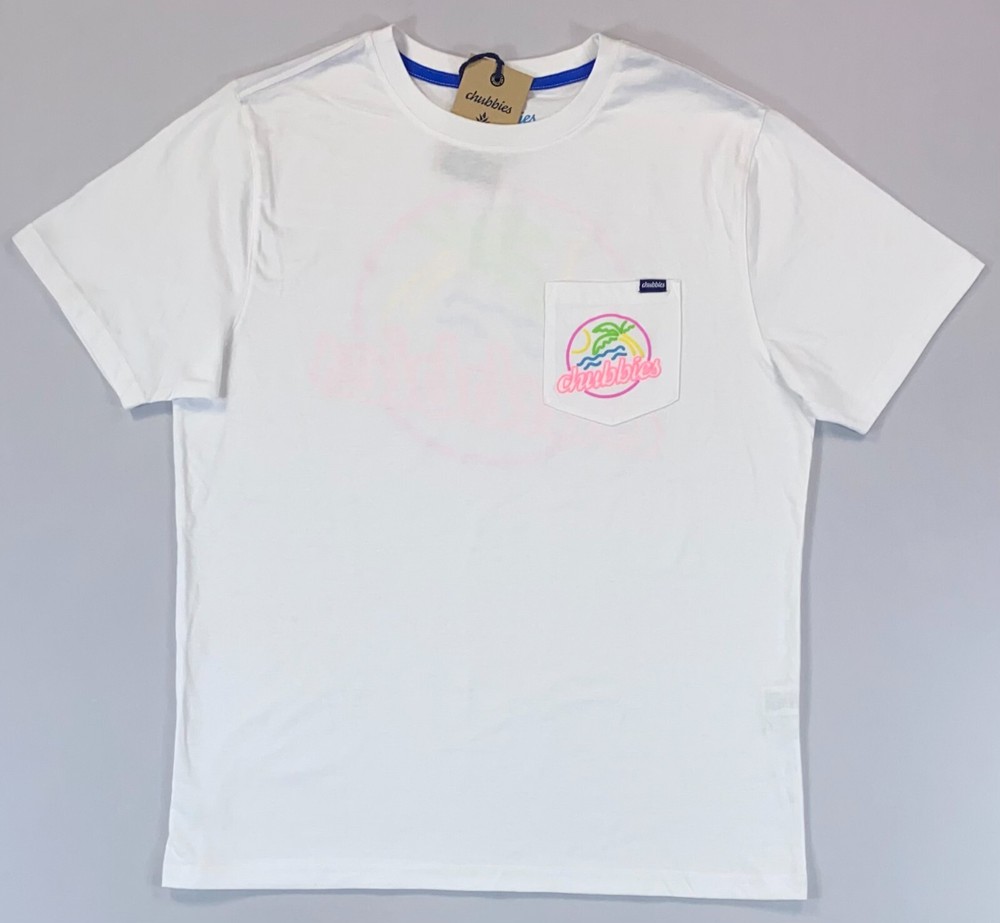 Men’s Chubbies Short Sleeve Pocket T-Shirt NEW