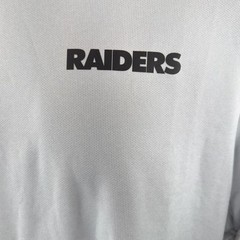 NEW Nike Dri-Fit NFL On-Field Las Vegas Raiders T-Shirt UPF 40+ White Mens M
